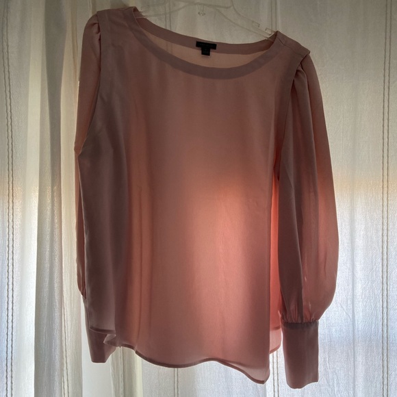 Ann Taylor Pink Blouse XL - Picture 2 of 4